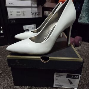 Worthington Women's White Heels